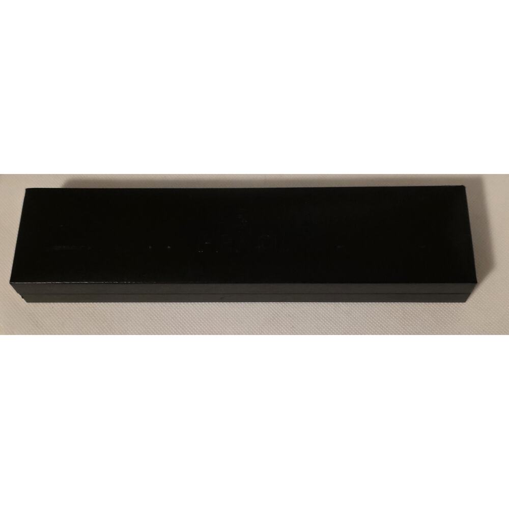 Fendi Watch Box-Empty-Black-Embossed Fendi on Top-Black Interior - Picture 2 of 6
